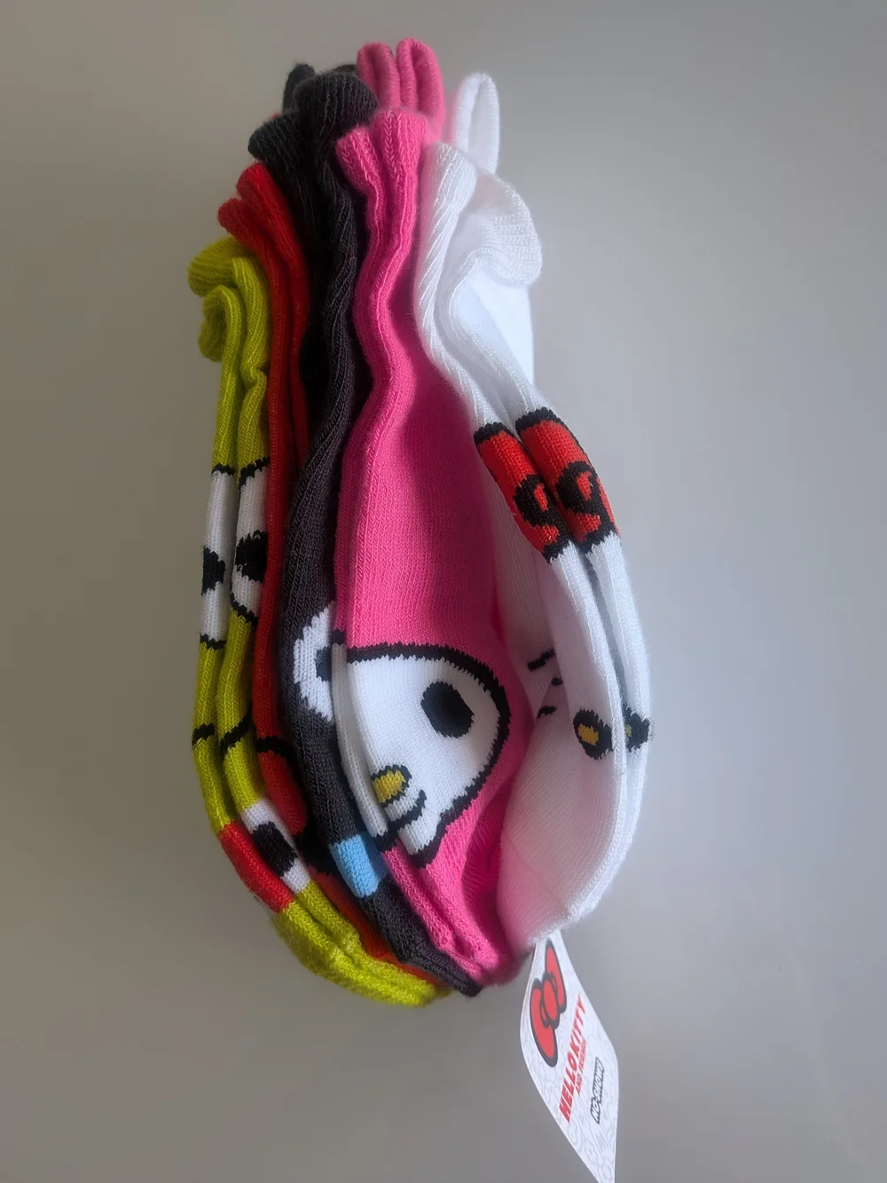 NWT Hello Kitty and Friends No Show Socks 5 Pack Size 9-11